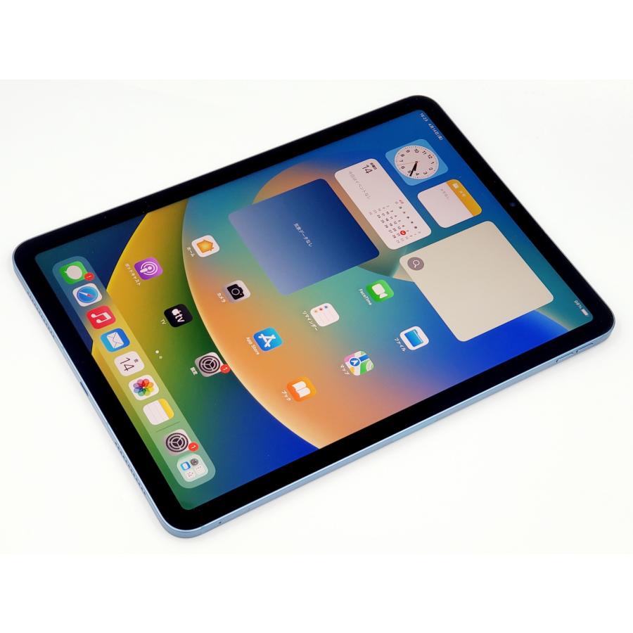 【あすつく、土日、祝日発送、店舗受取可】中古品【Bランク】SIMフリー iPad Air (第5世代) Wi-Fi+Cellular 64GB ブルー  MM6U3J/A Apple A2589 #1497