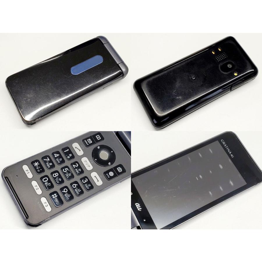 新品未使用 au GRATINA 4G KYF31 ブラック SIMフリー KYOCERA GRATINA 4G KYF31 ブラック au SIMロック解除済み 4G