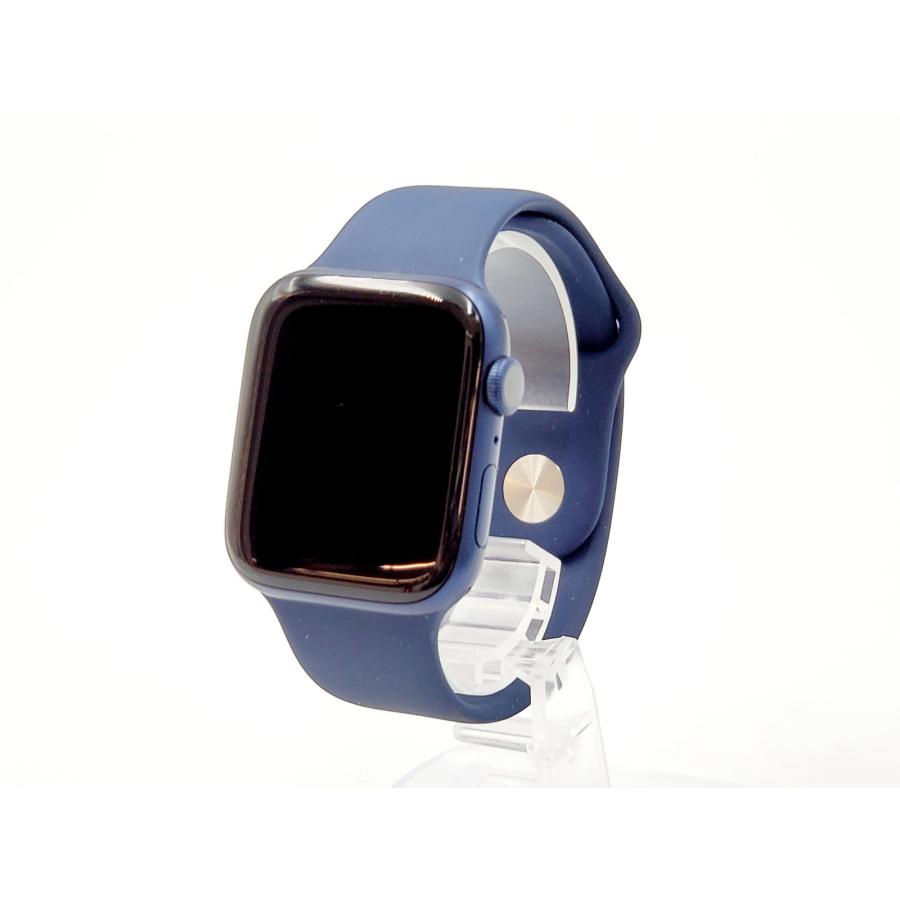 【あすつく、土日、祝日発送】中古品【Bランク】Apple Watch Series 6 GPSモデル 44mm M00J3J/A  ディープネイビースポーツバンド#90NYQ1RF