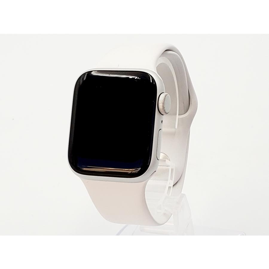 【あすつく、土日、祝日発送】中古品【Cランク】Apple Watch SE 第2世代 GPSモデル 40mm MNJV3J/A ホワイトスポーツバンド  #C35F0KG