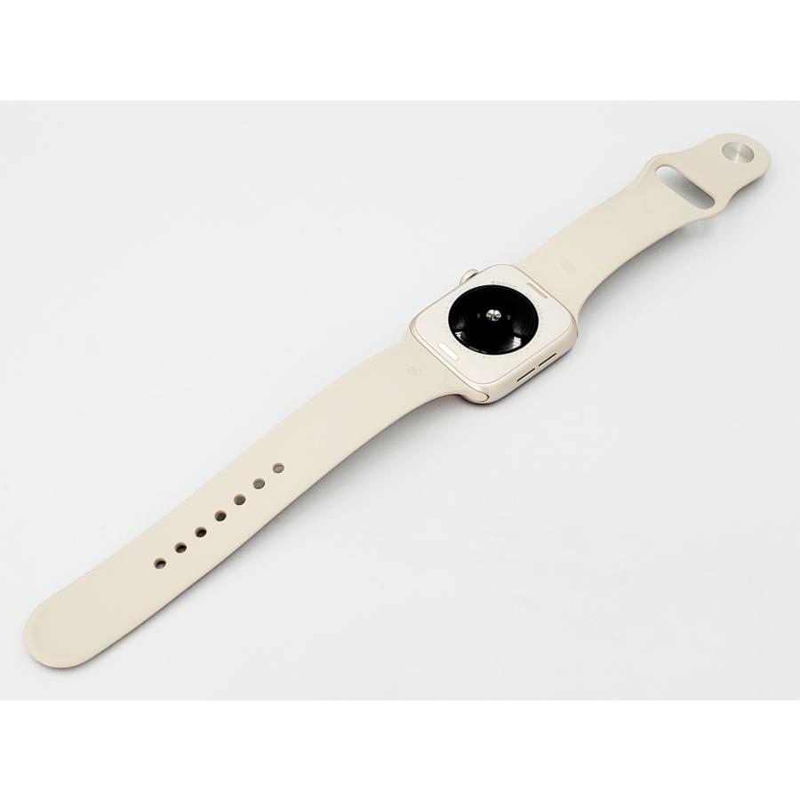 【あすつく、土日、祝日発送】中古美品【Aランク】Apple Watch SE 第2世代 GPSモデル 44mm MNJX3J/A スターライトスポーツバンド #CYW2156｜panda-mobile｜04