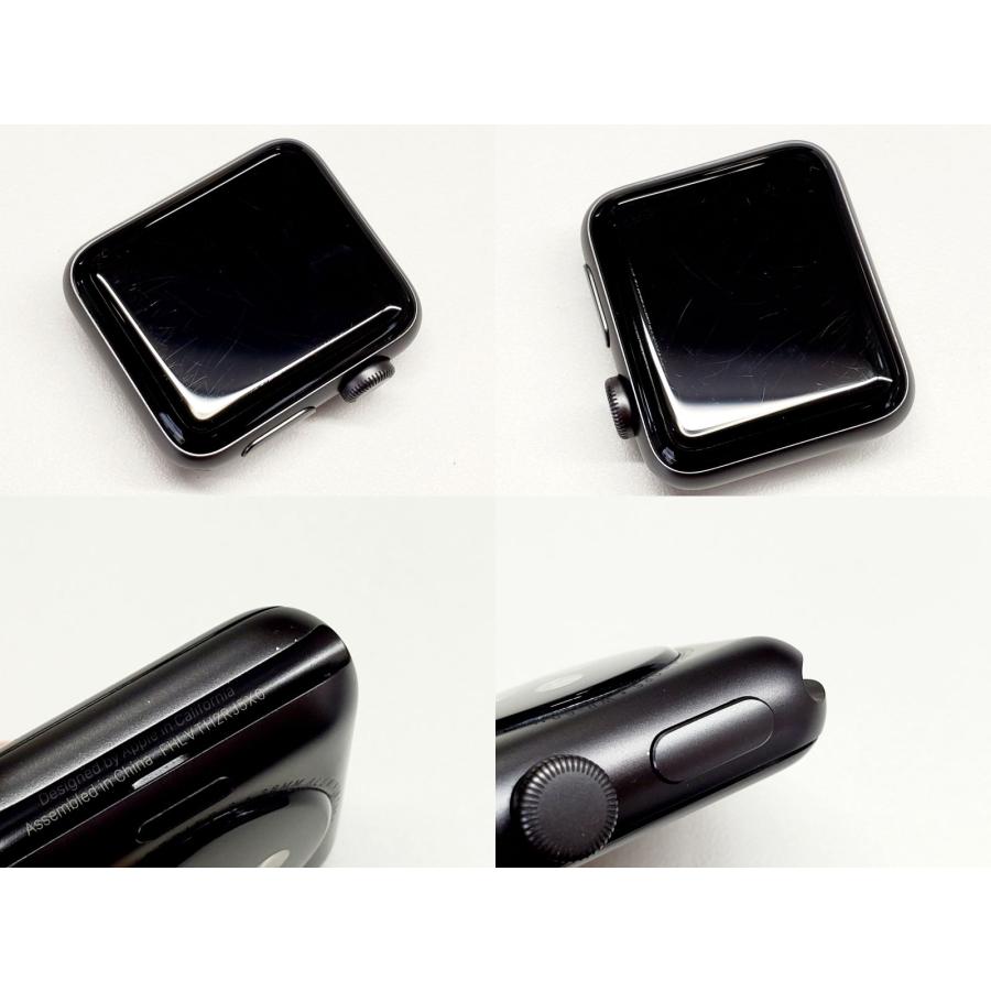 【あすつく、土日祝日発送】中古品【Cランク】Apple Watch Series 3 GPSモデル 38mm MQKV2J/A ブラックスポーツバンド #2RJ5X0｜panda-mobile｜06