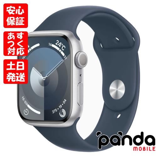 Apple Watch7 GPS ブルー41mm スポーツベルト
