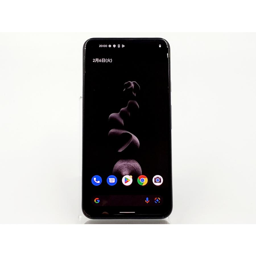 Google Pixel 5 ブラック 本体 美品　SIMフリー Google Pixel 美品 SIMフリー 5a 128GB モーストリーブラック