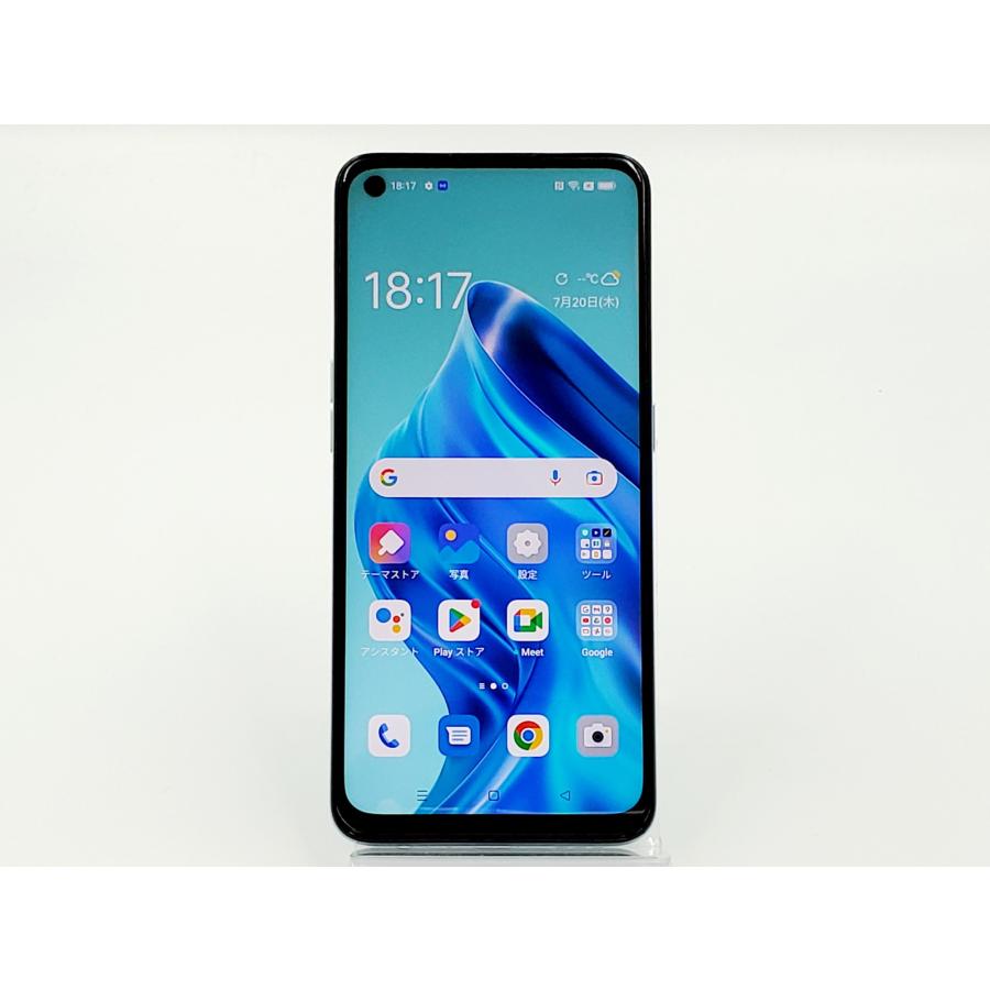 OPPO Reno5 A 5G アイスブルー 本体　中古美品 中古】OPPO Reno5 A 128GB アイスブルー A101OP Y!mobile