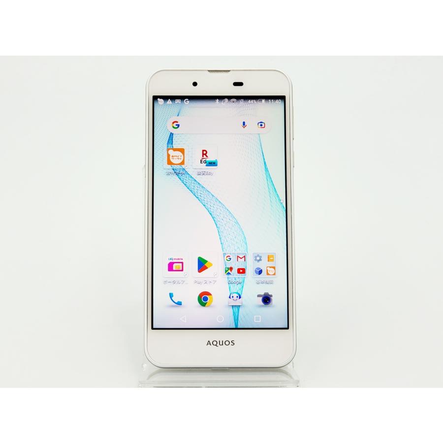 【あすつく、土日、祝日発送、店舗受取可】中古品【Cランク】UQmobile版SIMフリー シャープ AQUOS L2 SHU31SWU ホワイト SH-L02 #2881｜panda-mobile｜03