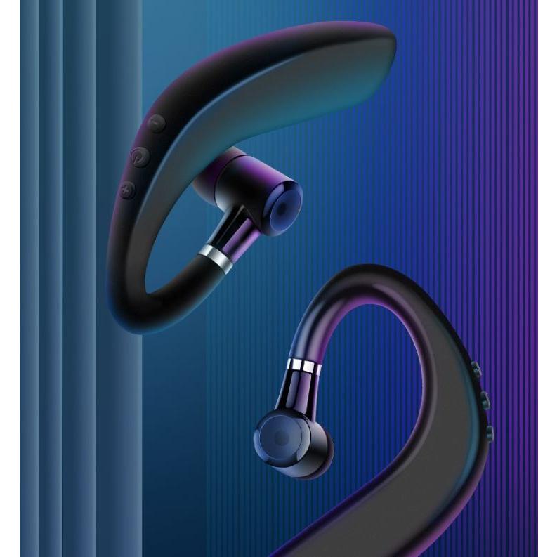 絶品 ワイヤレスイヤホン Bluetooth5 1 音楽 電話 車 ヘッドセット 耳掛け式 スマートフォン用 防水イヤホン