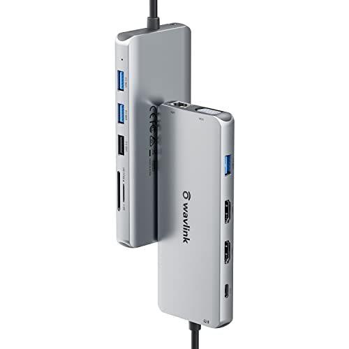 おすすめ】 WAVLINKドッキングステーション USB‐Cハブ トリプル