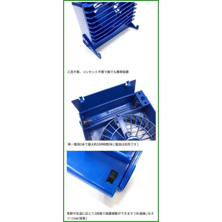 正規輸入品 ペット用扇風機 Metro Cage Crate Cooling Fan メトロ ケージ クレート クーリング ファン ブルー B03 パンダファミリー 通販 Yahoo ショッピング