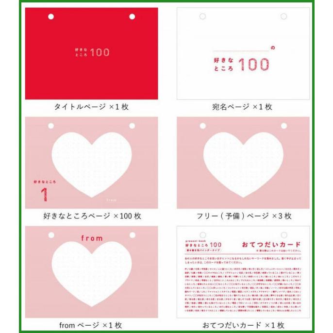 Present Book 好きなところ100 寄せ書き用バインダータイプ Pink By100 01 B03 パンダファミリー 通販 Yahoo ショッピング