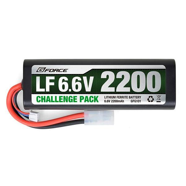 G-FORCE ジーフォース LF Challenge Pack LiFe 2200mAh ◇限定Special Price b03 Battery 6.6V GFG101 ネットワーク全体の最低価格に挑戦