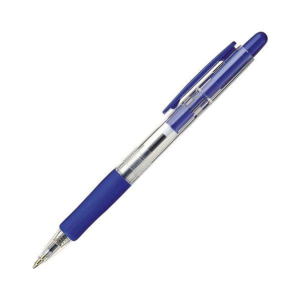 2021新作モデル （まとめ）コクヨ 再生樹脂ボールペン（パワーフィット）0.7mm 青 PR-100B 1セット（10本）〔×10セット〕 |b04 万年筆