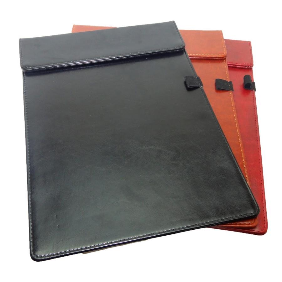 クリップボード 訳あり 高級PUレザー マグネットタイプ 全3色