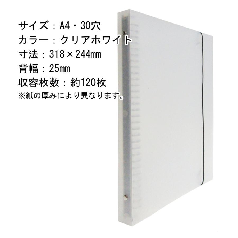 訳あり 2冊セット バインダー A4 4穴 30穴 B5 9穴 26穴 リング