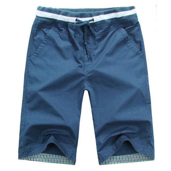 ハーフパンツ 綿100% メンズ ショートパンツ 在庫処分ドット チェック