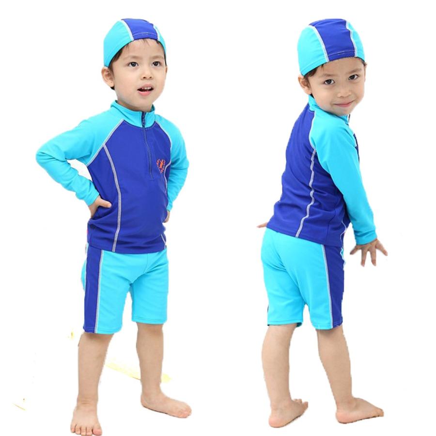 専用 男の子 3点セット ラッシュガード パンツ キャップ 3点セット 長袖 水着 キッズ ベビー