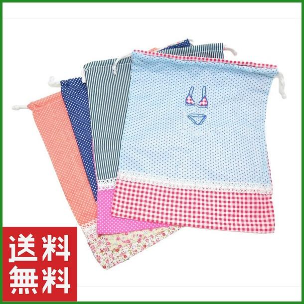 全4種 カラフルバリエーション 衣類用 大きめ巾着袋 可愛い 旅行 泊まり レディース B01 I8bag194 パンダファミリー 通販 Yahoo ショッピング