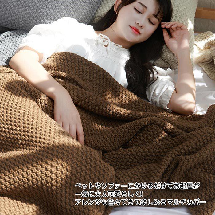 フリンジ付きブランケット 毛布 ふわふわ 北欧 大判 SNS話題で着る毛布