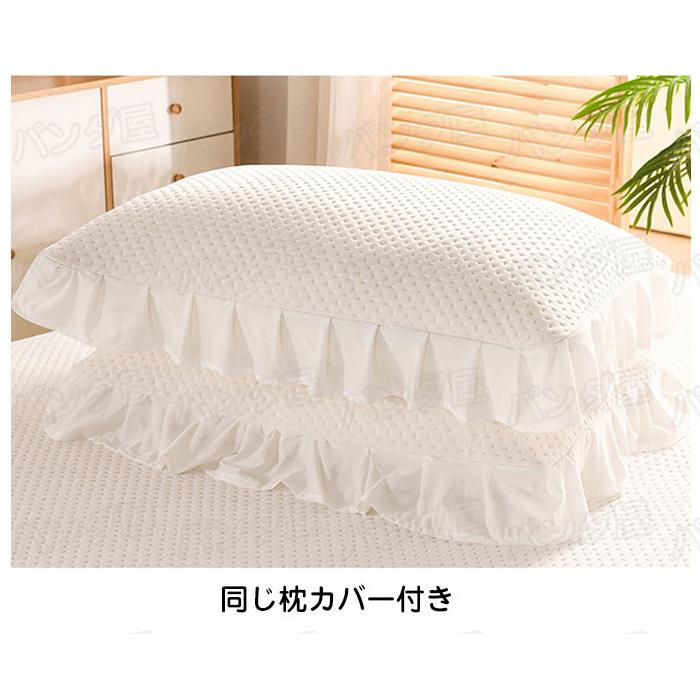 ベッドスプレッド ベッドカバー 3点セット ワッフル織 ラテックス入り