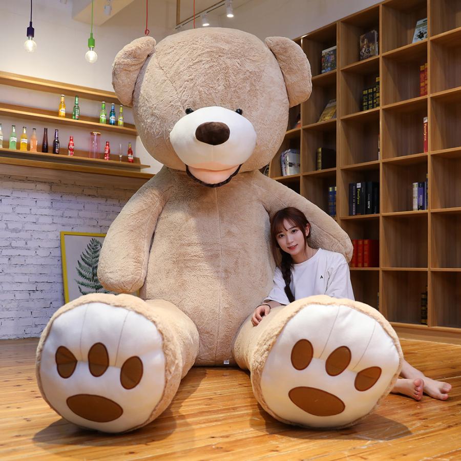 ぬいぐるみ 特大 クマ テディベア 可愛い熊 動物 お誕生日 クリスマスプレゼント 大きいくまぬいぐるみ コストコ250cm  :bear-250cm-YJ:パンダ屋 - 通販 - Yahoo!ショッピング
