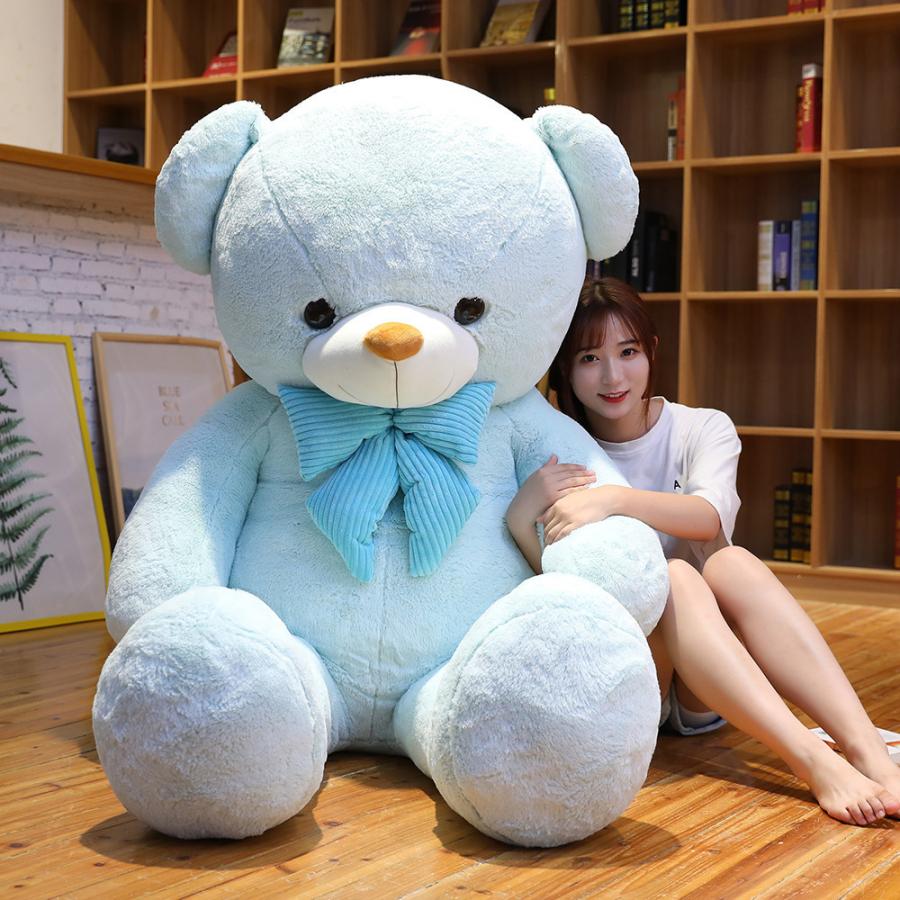 ぬいぐるみ 特大 クマ くま テディベア クリスマス 大きい 動物  抱き枕  お誕生日プレゼント インテリア 熊縫い包み 置物 店飾り160cm_4