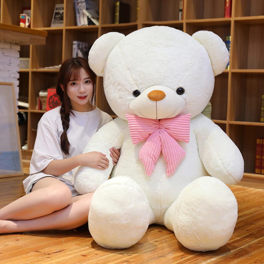 ぬいぐるみ 特大 クマ くま テディベア クリスマス 大きい 動物  抱き枕  お誕生日プレゼント インテリア 熊縫い包み 置物 店飾り160cm_8