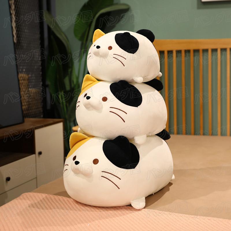 ぬいぐるみネコ 猫 もちもち クッション 癒される 抱き枕 かわいい お
