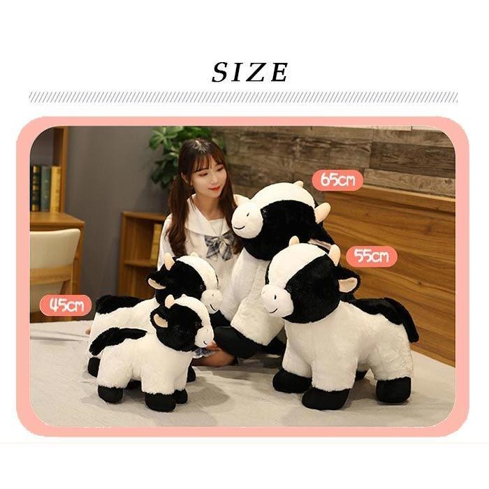 牛 ぬいぐるみ ウシ 抱き枕 可愛い 癒し系 柔らかい置物 誕生日 プレゼント うし 65cm Cattle 65cm パンダ屋 通販 Yahoo ショッピング