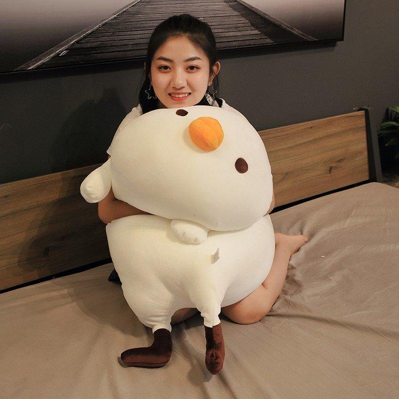 スーパーもちもちニワトリ抱き枕大きい抱き枕ぬいぐるみ特大動物