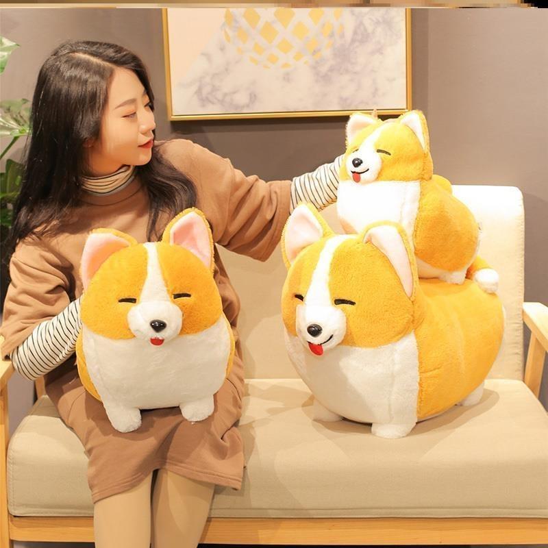 『新品未使用』ふわふわクッキー子犬のコーギーぬいぐるみ誕生日プレゼント 楽天市場】ぬいぐるみ 犬 いぬ コーギー犬 大きいサイズ