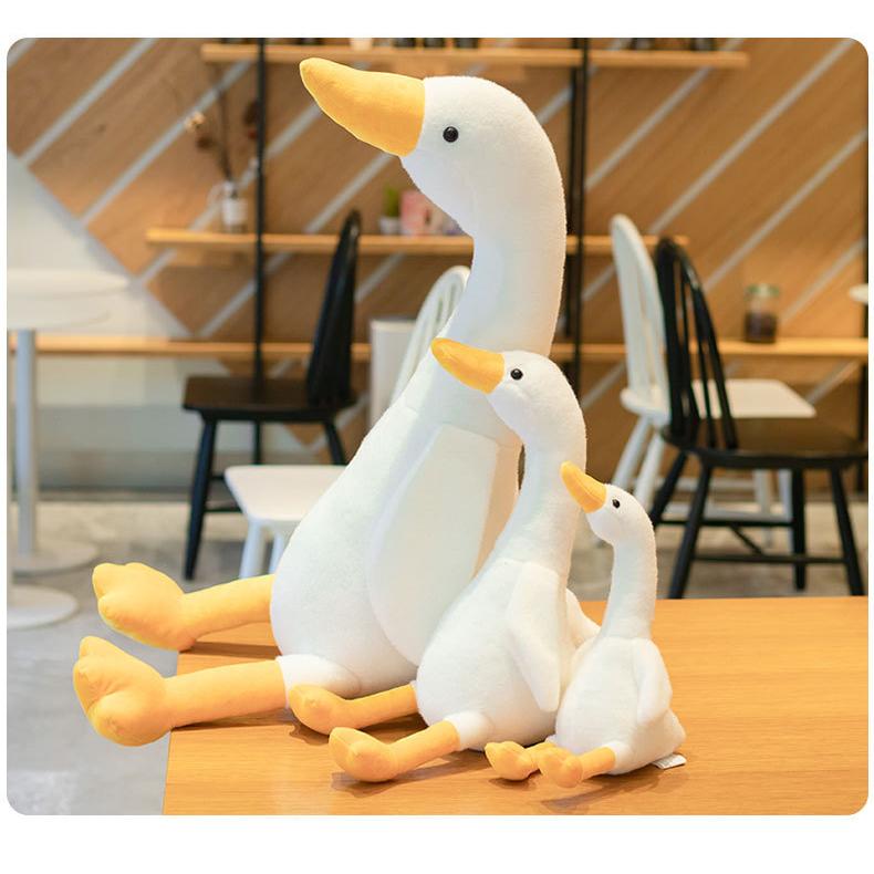 アヒル2羽乗りカモのぬいぐるみ 鴨 ぬいぐるみ アヒル 可愛い 動物 人気 子供 柔らかい 丈夫 耐久性