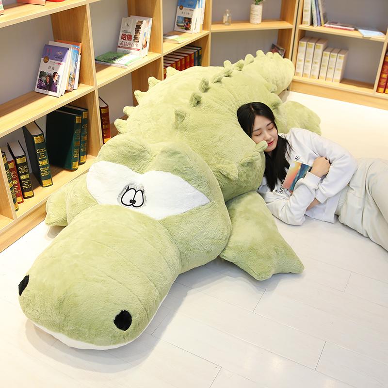ぬいぐるみ鰐ワニ特大動物 贈り物 抱き枕 バレンタインデー お誕生日 女性 カワイイ 彼女 子供 クリスマスプレゼント200cmの画像