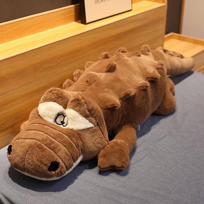 ぬいぐるみ鰐ワニ特大動物 贈り物 抱き枕 バレンタインデー お誕生日 女性 カワイイ 彼女 子供 クリスマスプレゼント230cmの画像