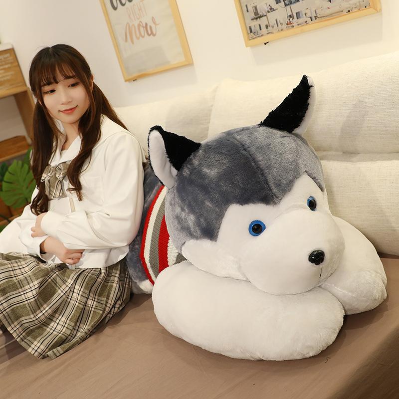 ぬいぐるみ ハスキー 抱き枕 ハスキー犬 特大 おもちゃ いぬ 動物犬 子供部屋 お誕生日 クリスマス 200cm_2