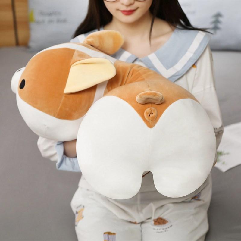 【ちろるQ様】コーギーちゃんのぬいぐるみ ＆ コーギーちゃんの着ぐるみ ぬい服 Amazon.co.jp: ぬいぐるみ コーギー 犬 イヌ 抱き枕 クッション