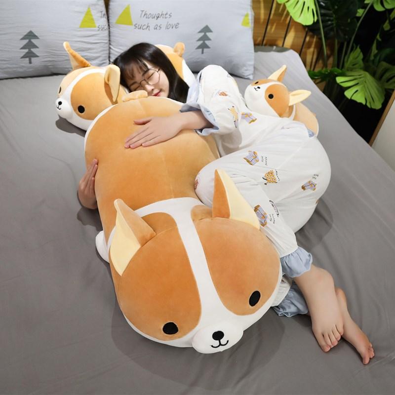 ぬいぐるみコーギー犬 いぬ抱き枕 可愛い 癒しグッズ かわいい 犬 動物