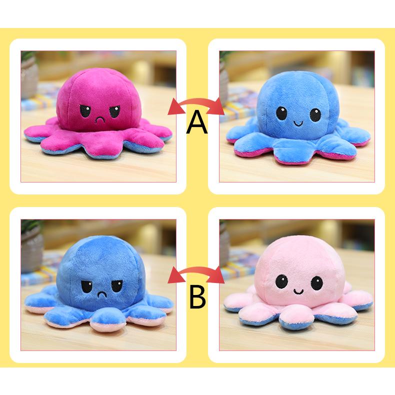 ぬいぐるみ タコ リバーシブルタコのぬいぐるみ 裏返したタコ ぬいぐるみ タコ リバーシブルタコのぬいぐるみ 裏返したタコ