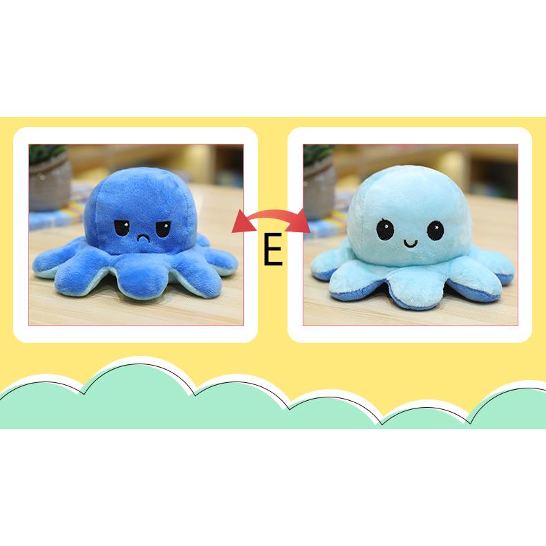 ぬいぐるみ タコ リバーシブルタコのぬいぐるみ 裏返したタコ人形 両面