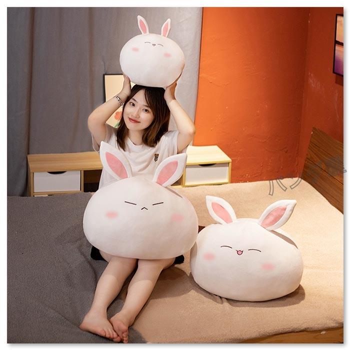 ウサギ 抱き枕 うさぎぬいぐるみ クッション 可愛い 兎 高弾性