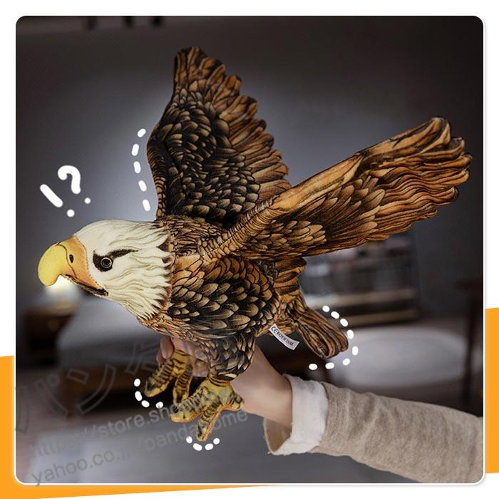 ぬいぐるみ タカ たか 鷹 リアル鳥類 動物おもちゃ ワシ イーグル 本物