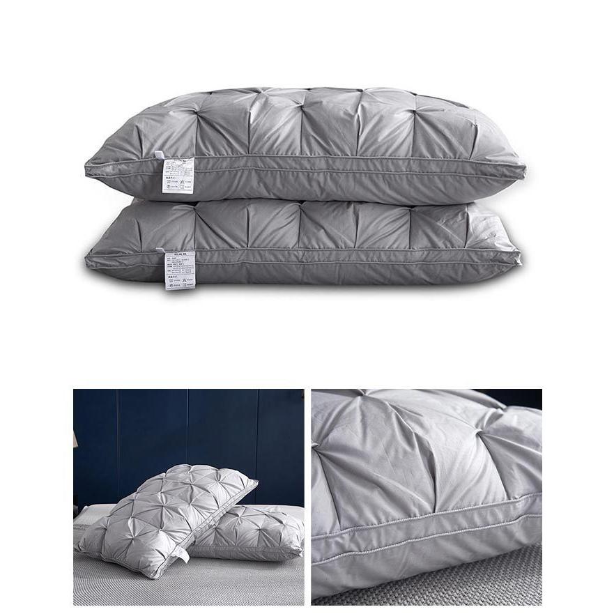 ダウンピロー 羽毛枕 羽毛まくら 2個セット 天然素材フェザー95