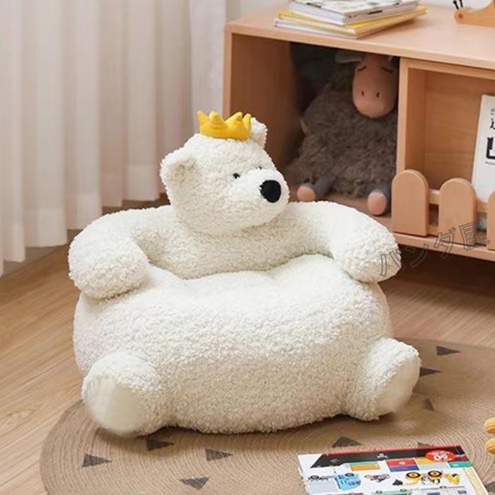 ぬいぐるみソファ椅子じゅうたんミニソファ8点セット002506 座れるぬいぐるみ ベビーソファー お座り練習チェア 萌え萌え ふわふわ