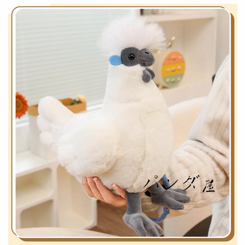 ぬいぐるみ ニワトリ 鶏 鳥 動物ぬいぐるみ かわいい おもしろ