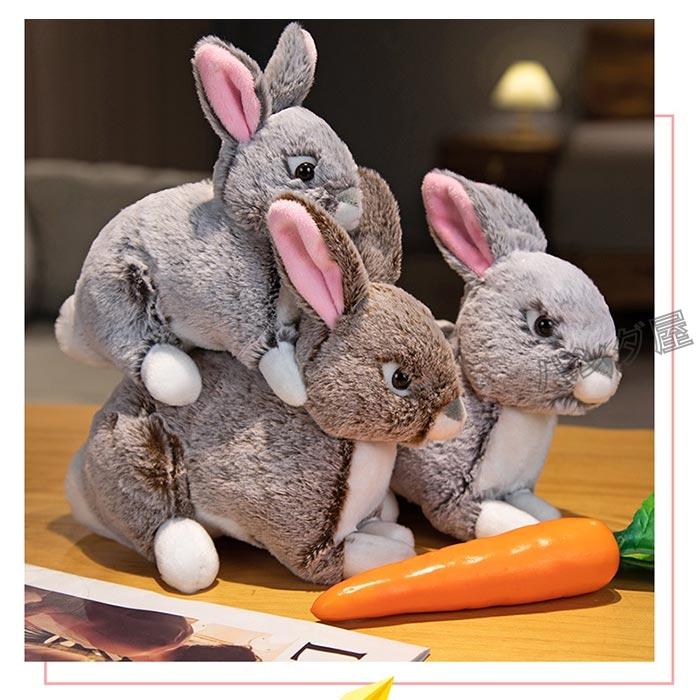 458  うさぎのぬいぐるみ もちうさ ロップイヤー ホワイト Lサイズ うさぎ ぬいぐるみ