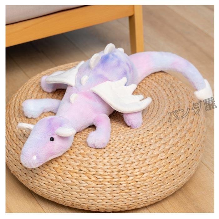 かわいい動物恐竜のぬいぐるみ スノードラゴン 竜 おもちゃ 抱き枕