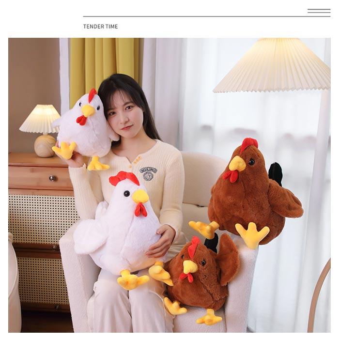 鶏のぬいぐるみ 本体 pandahome_pd-cock669-30