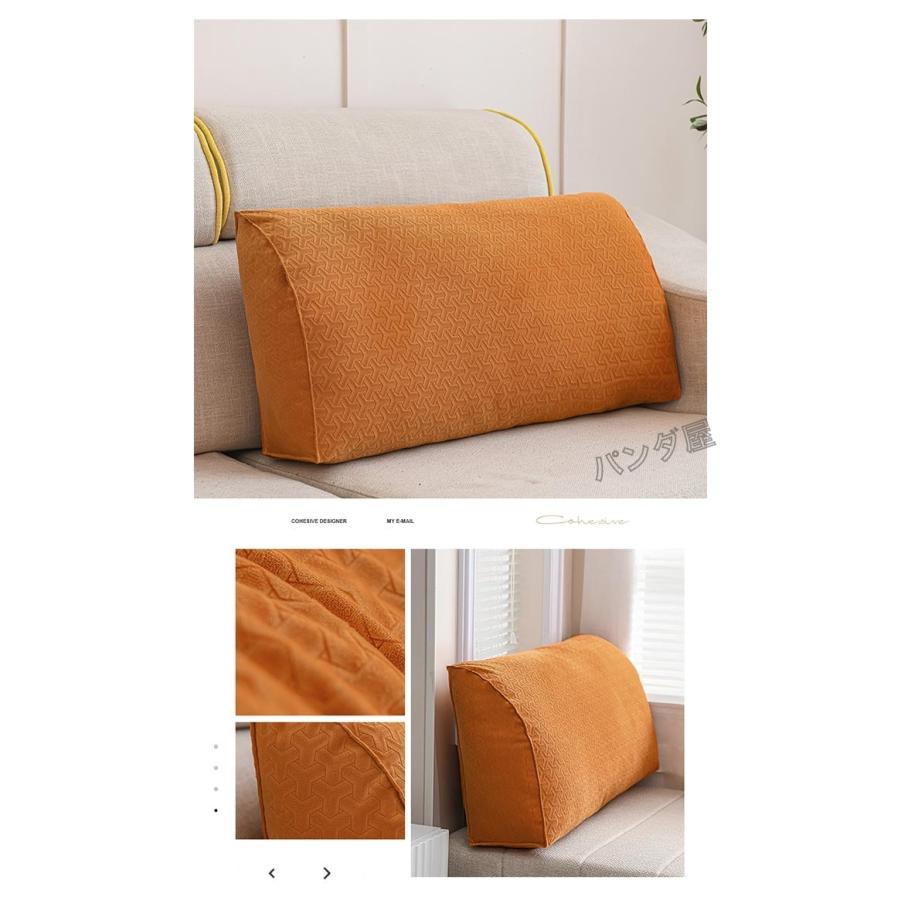 背もたれ クッション ベッド用 長方形クッション ソファクッション
