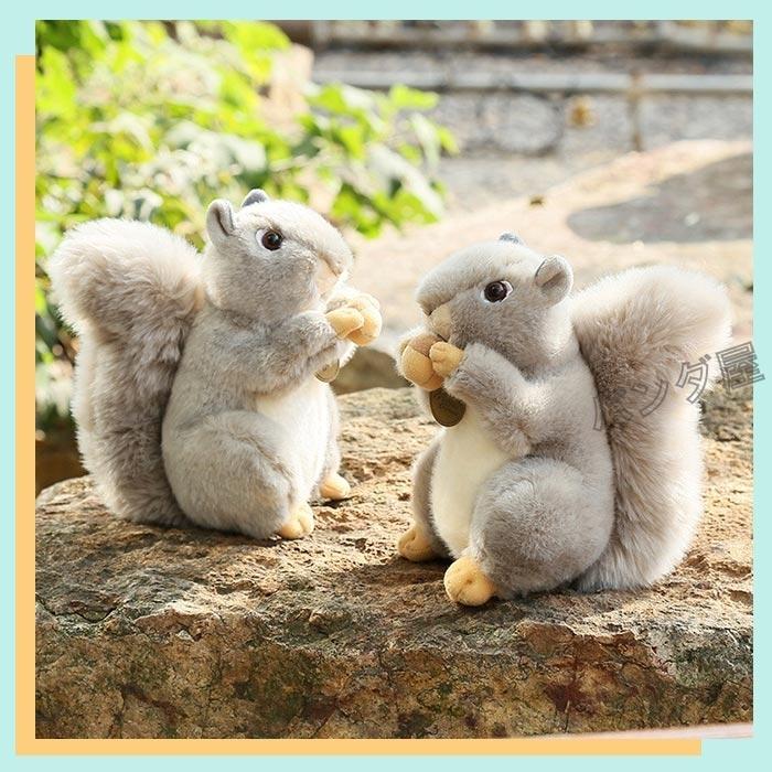 リスぬいぐるみ 動物 アニマル リアル おもちゃ子供 誕生日 クリスマス