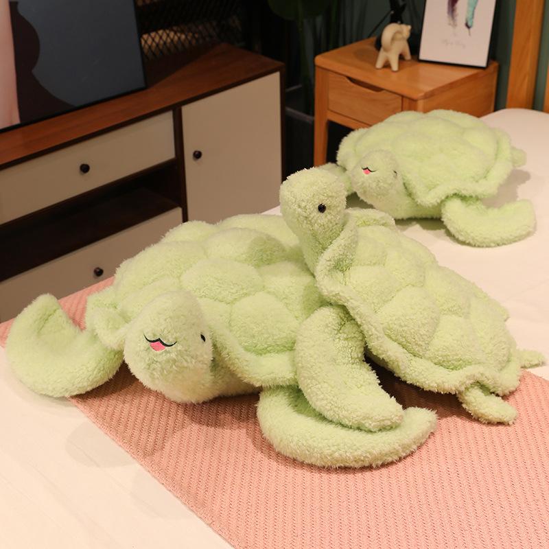 カメぬいぐるみ 亀 大きいかめ抱き枕 海亀おもちゃ 特大亀クッション