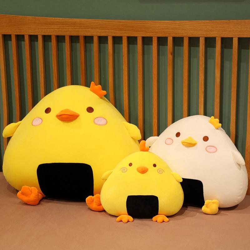 ぬいぐるみ ひよこ 小鳥 おにぎり クッション 抱き枕 お昼寝まくら 背